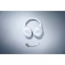 RAZER Barracuda X (2022) Blanc - Casque Gaming sans Fil - Multiplateforme - Design Ergonomique - Microphone Cardioïde - USB-C