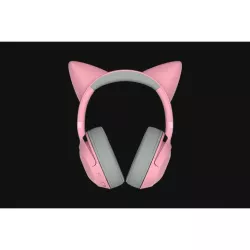 RAZER Kraken V2 Kitty BT Ed. Rose - Casque sans-Fil Bluetooth avec éclairage RGB et Oreilles de Chat, Bluetooth 5.2, 40mm…