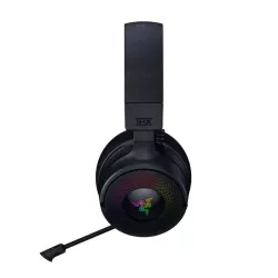 RAZER Kraken V4 Noir - Casque de Jeu sans Fil RGB, Connectivité 3 Modes, Drivers Triforce 40mm, Earcup Lighting, Mix & Volume…