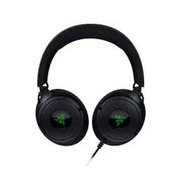 RAZER Kraken V4 X Noir - Casque de jeu filaire - Micro cardioïde rétractable, Son Surround 7.1, Chroma RGB, pour PC