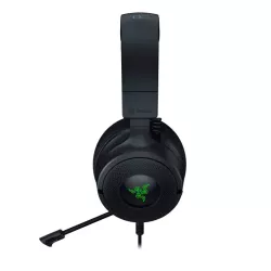 RAZER Kraken V4 X Noir - Casque de jeu filaire - Micro cardioïde rétractable, Son Surround 7.1, Chroma RGB, pour PC
