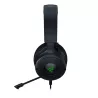 RAZER Kraken V4 X Noir - Casque de jeu filaire - Micro cardioïde rétractable, Son Surround 7.1, Chroma RGB, pour PC