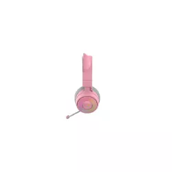 RAZER Kraken Kitty V3 Pro - Casque sans fil RGB Quartz Ed.