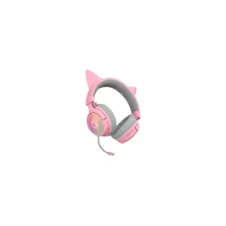 RAZER Kraken Kitty V3 Pro - Casque sans fil RGB Quartz Ed.