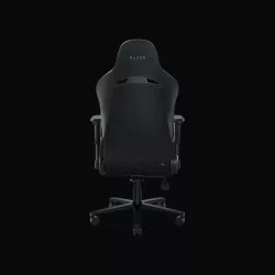 RAZER Enki X (Green) Chaise Gaming - Incurvé au niveau des épaules, Arc lombaire intégré, Assise ultra large, accoudoirs 2D