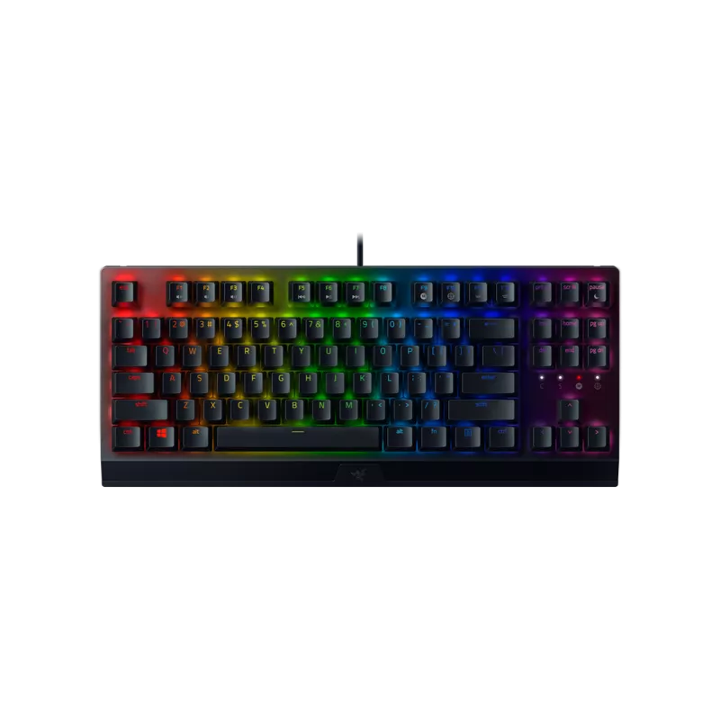 RAZER BlackWidow V3 Tenkeyless (Green Switch) - Clavier Gamer Mécanique Compact, Switches Mécaniques Clicky, Touches…
