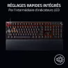 RAZER Huntsman V3 Pro (Analog Switch) - Clavier jeu AZERTY Switches Optiques Analogiques - 4 touches multimedias - Touches en…