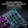 RAZER Huntsman V3 Pro (Analog Switch) - Clavier jeu AZERTY Switches Optiques Analogiques - 4 touches multimedias - Touches en…
