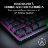 RAZER Huntsman V3 Pro (Analog Switch) - Clavier jeu AZERTY Switches Optiques Analogiques - 4 touches multimedias - Touches en…
