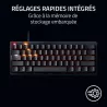 RAZER Huntsman V3 Pro Mini Noir - Clavier Gamer Optique 60%, Switches Analogiques réglables 0,1 à 4,0mm, Touches en PBT…