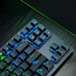 RAZER Huntsman V3 X Tenkeyless - Clavier jeu AZERTY Switches Optiques Analogiques - 4 touches multimedias - Touches en PBT