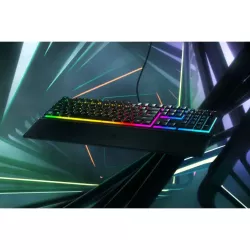 RAZER Ornata V3 Noir - Clavier de jeu AZERTY - Switches Méca-Membrane - Repose-Poignet Ergonomique - RGB Chroma 10 zones