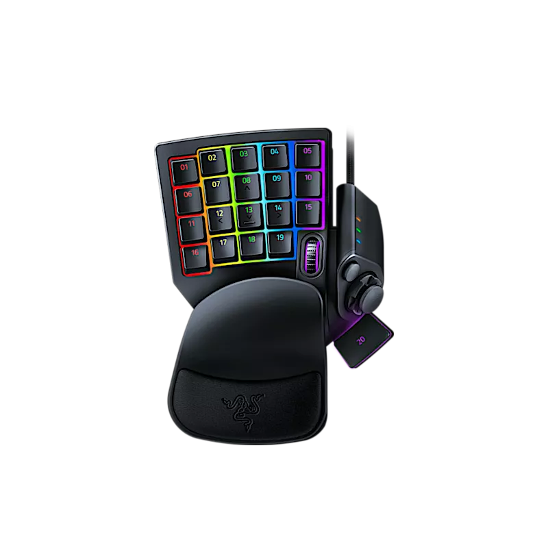 RAZER Tartarus Pro (Analog Switch) Pad programmable - retroéclairage RGB avec repose poignets ergonomique