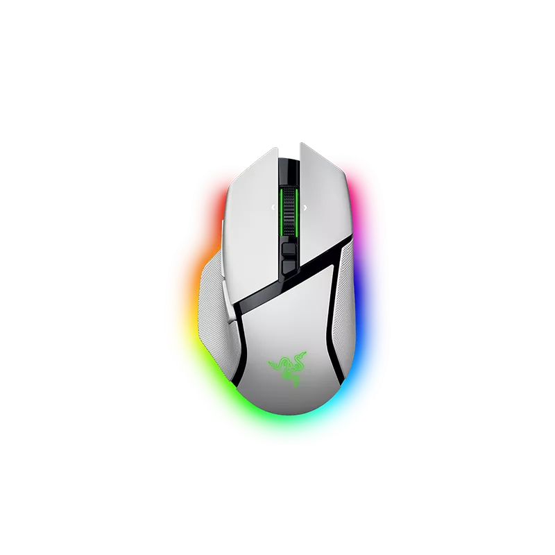 RAZER Basilisk V3 Pro 35K Blanc / NEW GEN - Souris de Jeu Ergonomique sans Fil entièrement personnalisable - RGB - molette et…