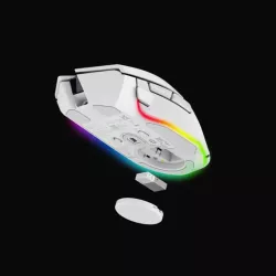 RAZER Basilisk V3 Pro 35K Blanc / NEW GEN - Souris de Jeu Ergonomique sans Fil entièrement personnalisable - RGB - molette et…