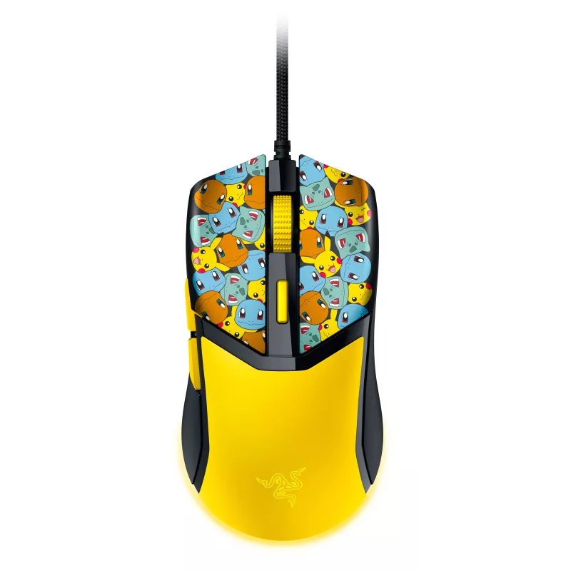 RAZER Cobra Pokémon Kanto Starters Ed. - Souris Gaming Filaire - légère - glissements ultra-fluides