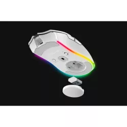 Razer Cobra Pro Blanche - Souris Gaming sans Fil 10 Commandes Personnalisables, 11 Zones d'éclairage Chroma RGB - 30 000 DPI