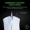 RAZER DeathAdder Essential blanche - Souris gaming filaire - forme ergonomique, 5 boutons programmables, 6400 DPI