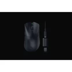 RAZER DeathAdder V3 HyperSpeed Noir - Souris Gaming Esport filaire - forme ergonomique, 6 boutons programmables, 30 000 DPI