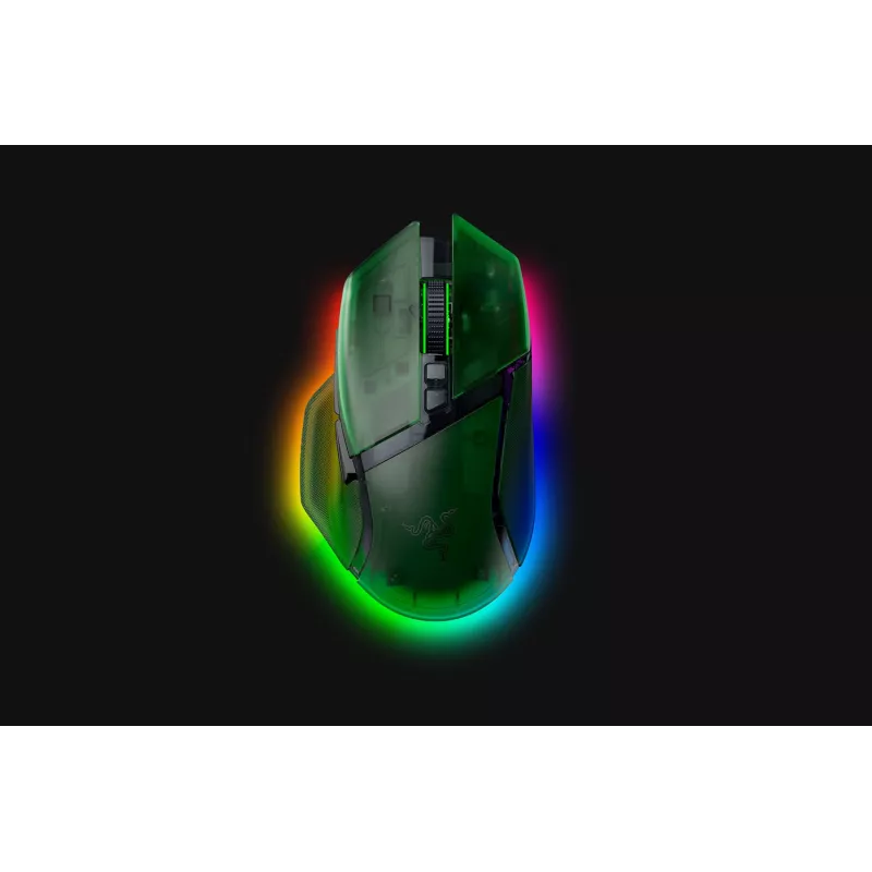 RAZER Basilisk V3 Pro 35K Phantom Green Ed.- Souris Esports sans fil