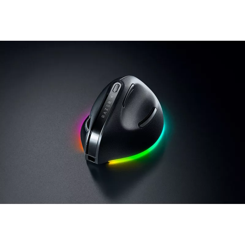 RAZER Pro Click V2 Vertical Ed. - Souris professionnelle sans fil - Clics Silencieux et Tactiles Technologie HyperScroll