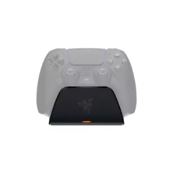 RAZER Quick Charging Stand pour Manette PS5 - Charge Rapide - Alimentation par USB - Midnight Black