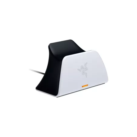RAZER Quick Charging Stand pour Manette PS5 - Charge Rapide - Alimentation par USB - Blanc