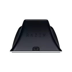 RAZER Quick Charging Stand pour Manette PS5 - Charge Rapide - Alimentation par USB - Blanc