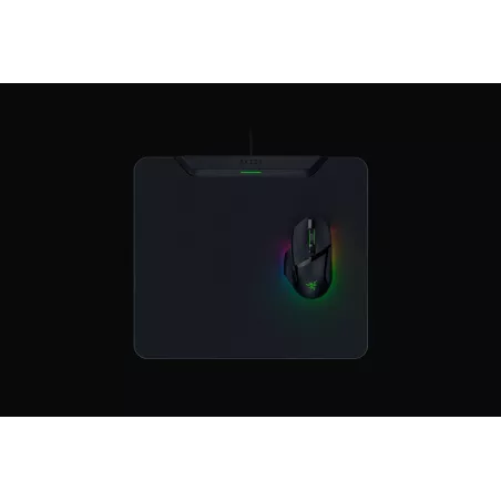 Razer HyperFlux V2 Hard Edition - Tapis de Souris chargement sans fil - 360x310x13mm