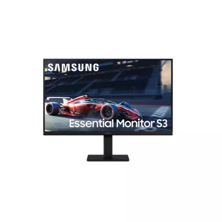 ECRAN 24" SAMSUNG S24D300GAU Noir 1920x1080 IPS 16:9 5ms 250cd/m² 100Hz 1000:1 1xHDMI 1xVGA Design épuré et bords ultra-fins…