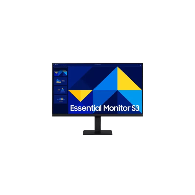 ECRAN 24" Samsung S30GD Noir 1920x1080 IPS 16:9 5ms 250cd/m² 100Hz 1000:1 HDMI D-Sub Pied Inclinable FreeSync VESA 100x100…
