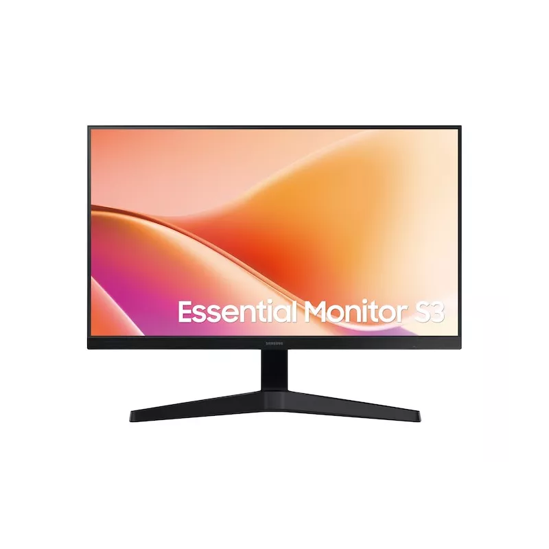 ECRAN 24" Samsung S33GF Noir 1920x1080 VA 16:9 250cd/m² 100Hz 3000:1 5ms HDMI VGA Inclinaison Modes Protection yeux…