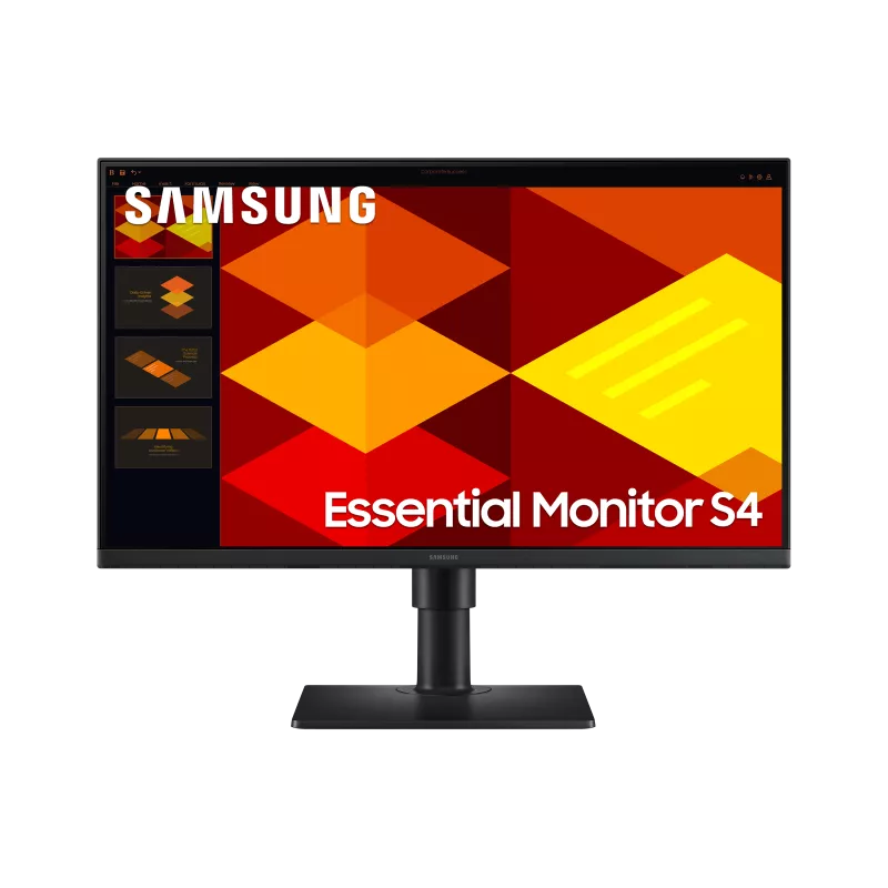 ECRAN 24 Samsung S40GD Noir 1920x1080 IPS 16:9 5ms 250cd/m² 100Hz 2xHDMI 2xUSB DisplayPort Haut-parleurs 1W Pied Inclinable…