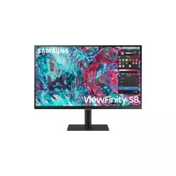Ecran 27'' Samsung ViewFinity S80TB 3840x2160 IPS 5ms 350cd/m2 60Hz 2xThunderbolt 4 (1x90W) 3xUSB 3.0 1x LAN 1x HDMI 2.0 Pied…