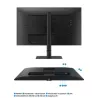 Ecran 27'' Samsung ViewFinity S80TB 3840x2160 IPS 5ms 350cd/m2 60Hz 2xThunderbolt 4 (1x90W) 3xUSB 3.0 1x LAN 1x HDMI 2.0 Pied…