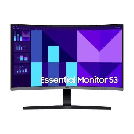 ECRAN 27 SAMSUNG S27D390G Noir 1920x1080 VA 16:9 4ms 4000:1 250cd/m² 100Hz Incurvé 1800R HDMI VGA Casque Mode…