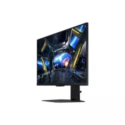 Ecran 27'' Samsung Gaming ODYSSEY G7 Noir IPS 144Hz 1ms 3840X2160 350 cd/m² 2xHDMI DP 2xUSB LAN HPs Smart TV Pied reglable en…