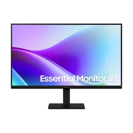ECRAN 27" Samsung Essential Monitor S3 S32GF 1920x1080 IPS 16:9 120Hz 250cd/m² 1000:1 5ms 2xHDMI Ecran Inclinable Design Fin /…