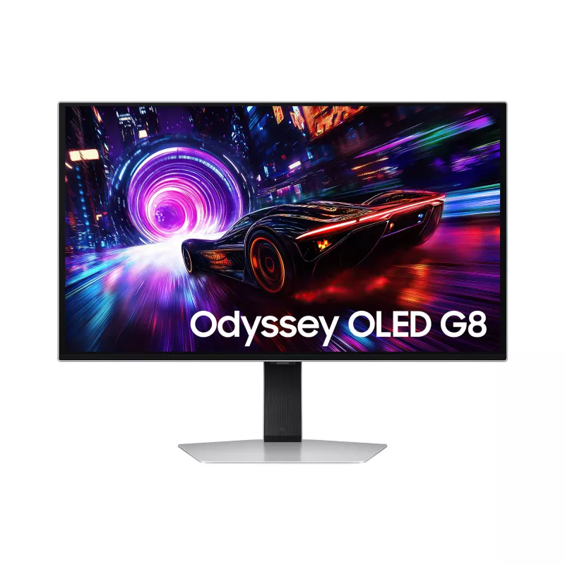 Ecran 27'' Samsung Gaming ODYSSEY G8 Noir OLED 240Hz 0.03ms 3840X2160 250cd/m² 2xHDMI DP 3xUSB Casque Pied réglable hauteur…