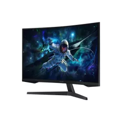 Ecran 32'' Samsung Gaming Odyssey G55C Noir QHD 2560x1440 165Hz Incurvé 1000R 1ms VA 300cd/m² 2500:1 HDR10 HDMI Displayport…