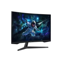 Ecran 32'' Samsung Gaming Odyssey G55C Noir QHD 2560x1440 165Hz Incurvé 1000R 1ms VA 300cd/m² 2500:1 HDR10 HDMI Displayport…
