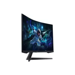 Ecran 32'' Samsung Gaming Odyssey G55C Noir QHD 2560x1440 165Hz Incurvé 1000R 1ms VA 300cd/m² 2500:1 HDR10 HDMI Displayport…
