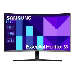 ECRAN 32 SAMSUNG S32D390G Noir 1920x1080 VA 16:9 4ms 250cd/m² 100Hz Incurvé 1500R HDMI D-Sub Casque Pied inclinable