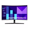 ECRAN 32 SAMSUNG S32D390G Noir 1920x1080 VA 16:9 4ms 250cd/m² 100Hz Incurvé 1500R HDMI D-Sub Casque Pied inclinable