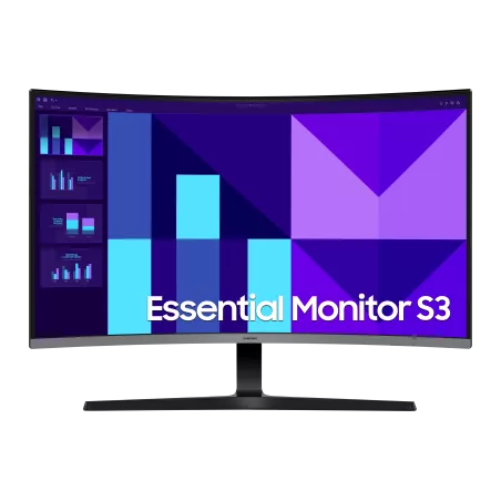 ECRAN 32 SAMSUNG S32D396G Noir 1920x1080 VA 16:9 3000:1 4ms 250cd/m² 100Hz Incurvé 1500R Haut parleurs HDMI Mode…