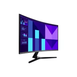 ECRAN 32 SAMSUNG S32D396G Noir 1920x1080 VA 16:9 3000:1 4ms 250cd/m² 100Hz Incurvé 1500R Haut parleurs HDMI Mode…