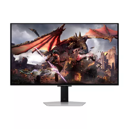 Ecran 32'' Samsung Gaming Odyssey OLED G8-G80SD Argenté 240Hz 0,03ms 3840x2160 250cd/m² 2xHDMI DP 2xUSB USB-B Hub Réglab Haut…