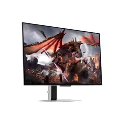 Ecran 32'' Samsung Gaming Odyssey OLED G8-G80SD Argenté 240Hz 0,03ms 3840x2160 250cd/m² 2xHDMI DP 2xUSB USB-B Hub Réglab Haut…
