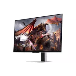Ecran 32'' Samsung Gaming Odyssey OLED G8-G80SD Argenté 240Hz 0,03ms 3840x2160 250cd/m² 2xHDMI DP 2xUSB USB-B Hub Réglab Haut…