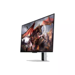 Ecran 32'' Samsung Gaming Odyssey OLED G8-G80SD Argenté 240Hz 0,03ms 3840x2160 250cd/m² 2xHDMI DP 2xUSB USB-B Hub Réglab Haut…